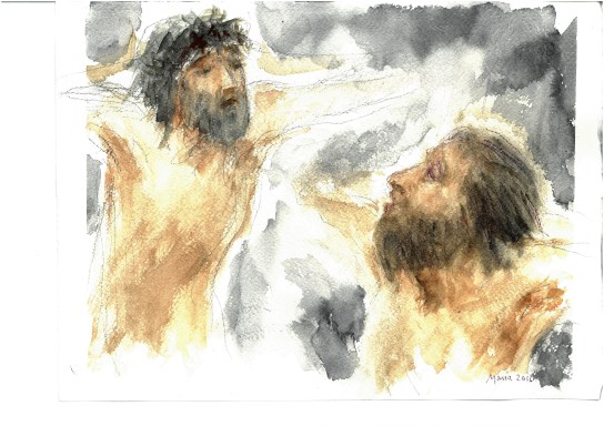 Ricordati di me, acquarello di Maria Cavazzini Fortini, novembre2016