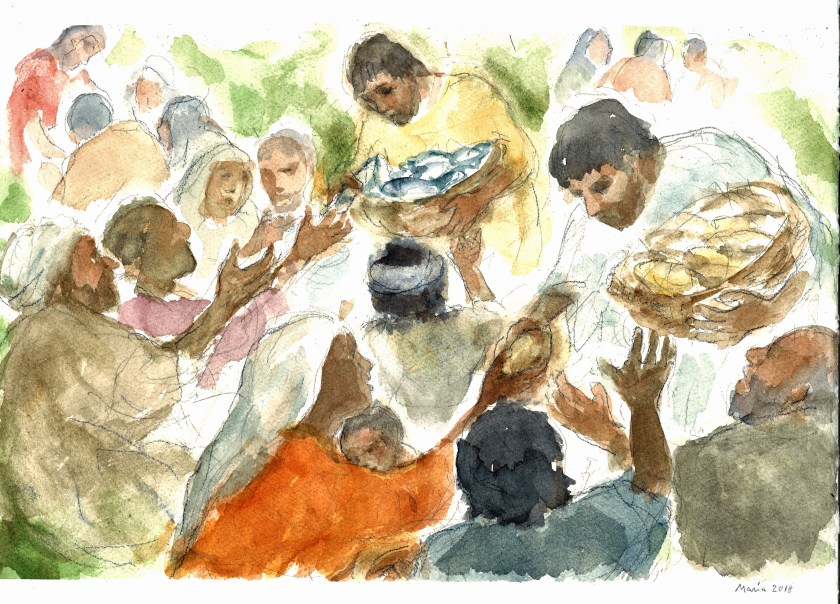 Moltiplicazione dei pani e dei pesci