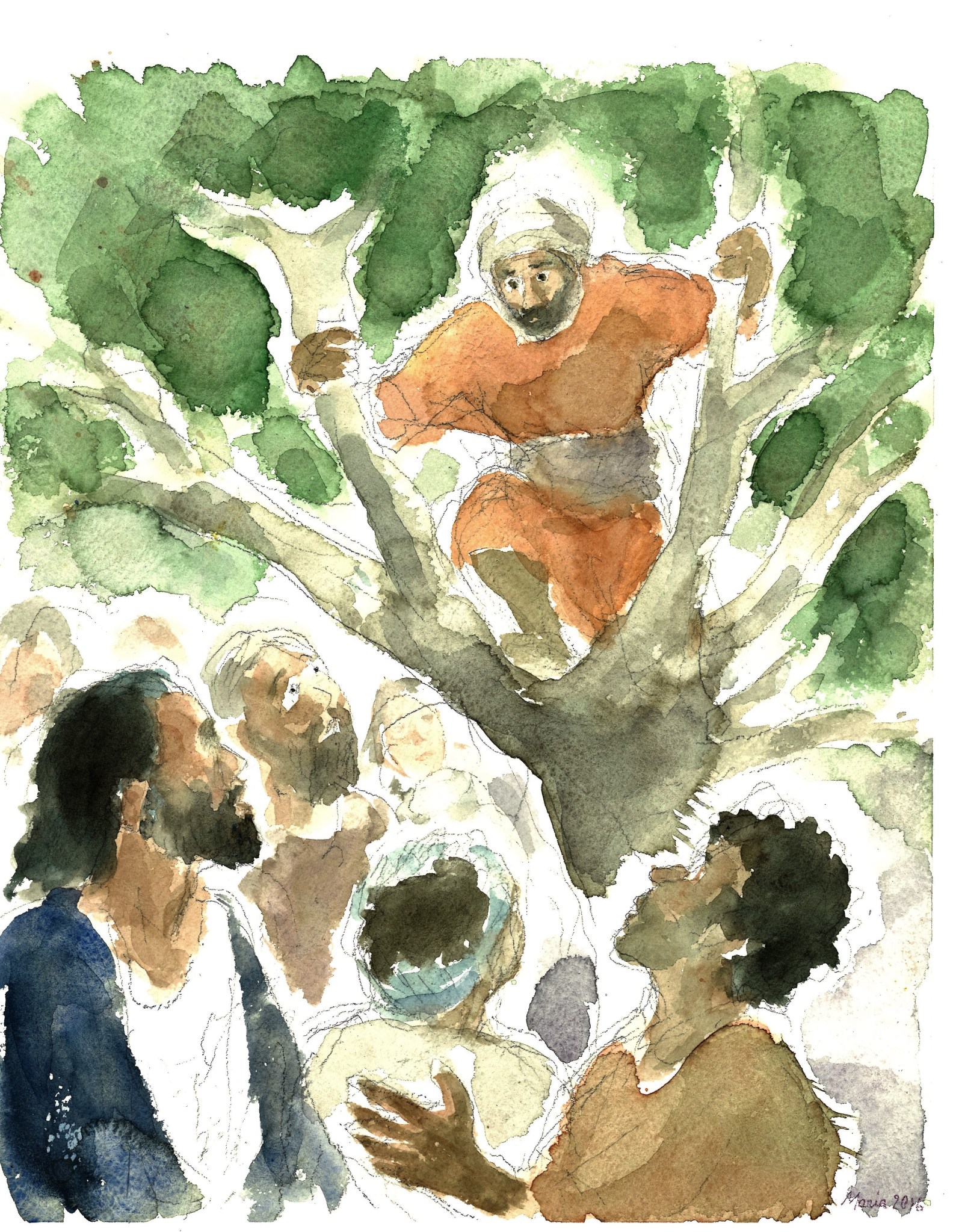 Zaccheo sul sicomoro