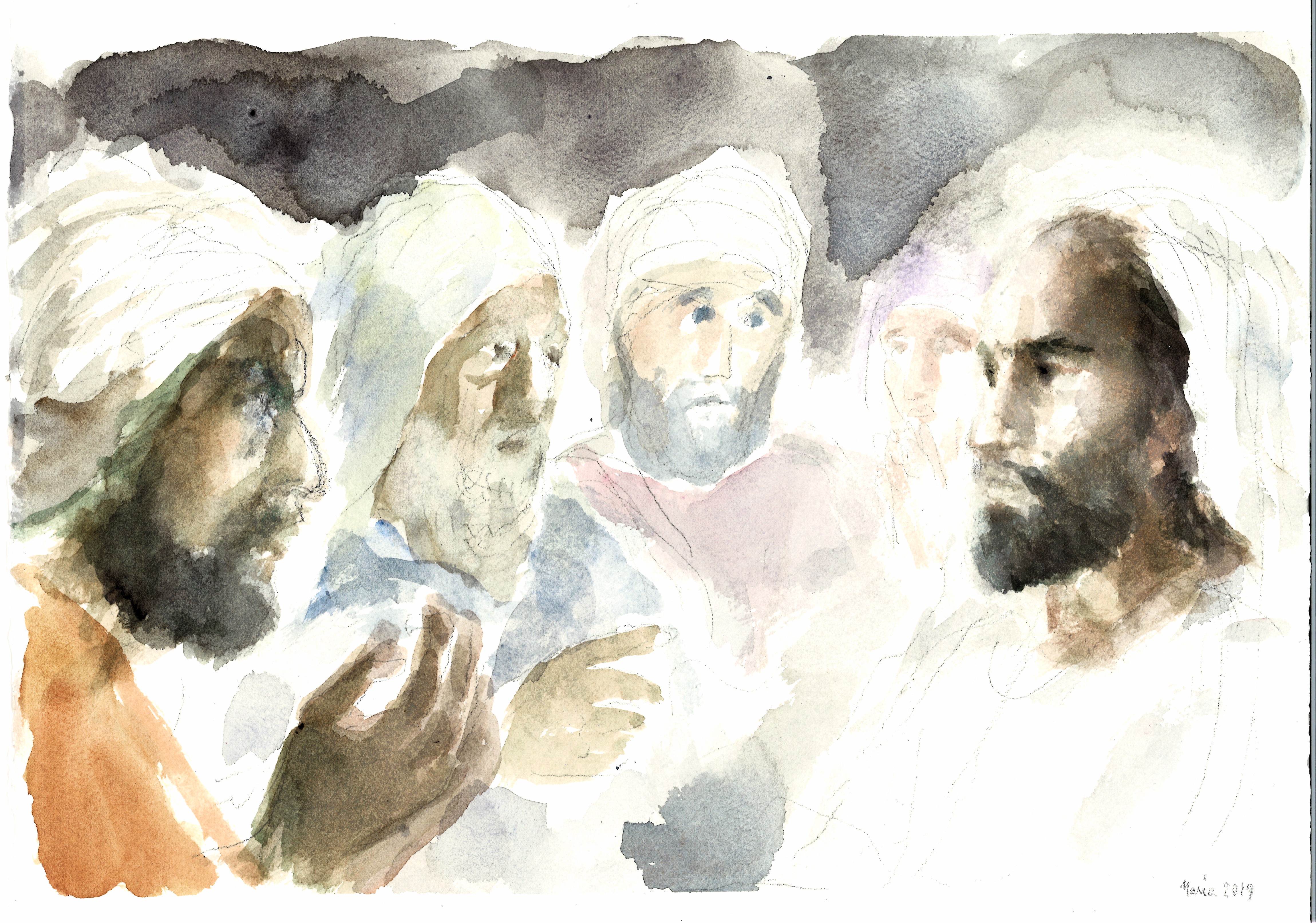 Gesù in sinagoga di Nazareth